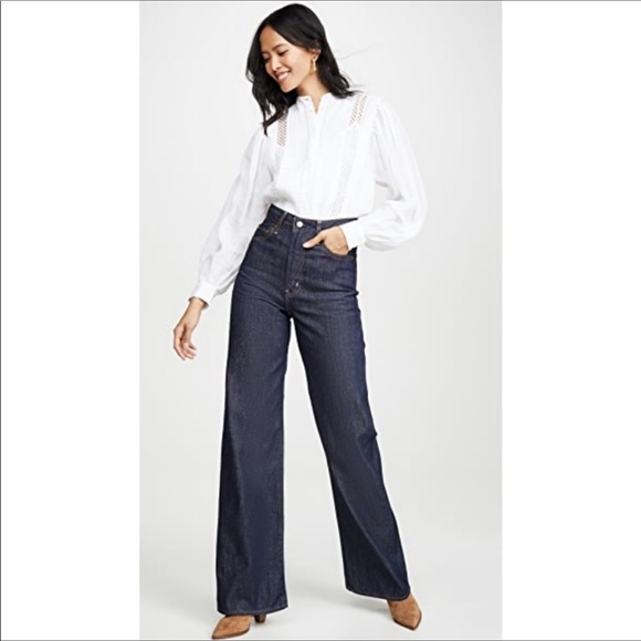 Levi's Denim - Levi s rinçage wide leg